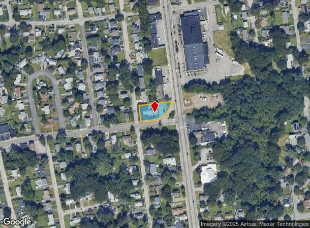 1909 Elmwood Ave, Warwick, RI Parcel Map