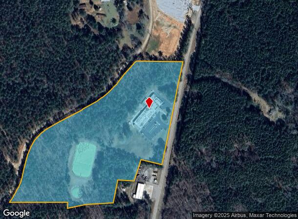  1043 Longstreet Rd, Elberton, GA Parcel Map