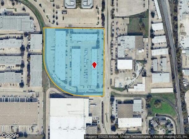 777 N Grove Rd, Richardson, TX Parcel Map