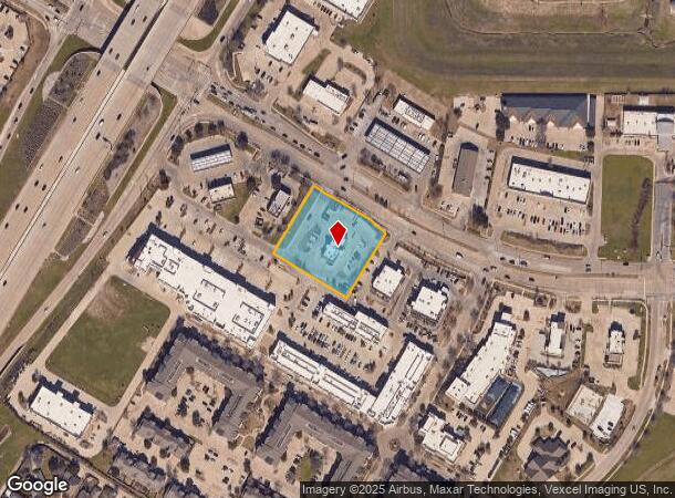  1529 W Hebron Pkwy, Carrollton, TX Parcel Map