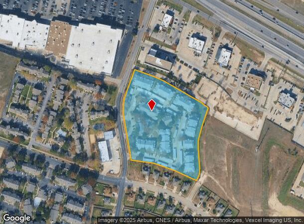 2801 O W Curry Dr, Killeen, TX Parcel Map
