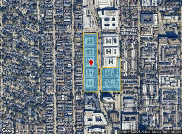  2311 Fountain View Dr, Houston, TX Parcel Map
