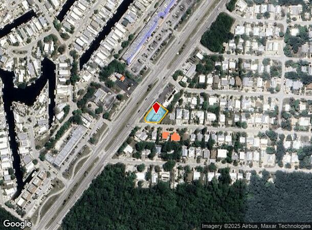  103301 Overseas Hwy, Key Largo, FL Parcel Map
