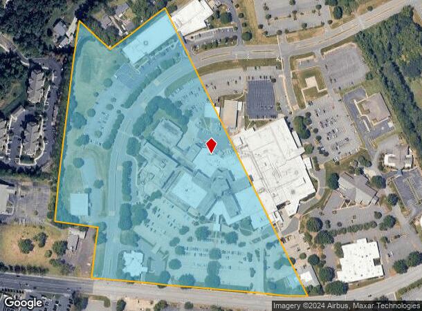  222 Herlong Ave S, Rock Hill, SC Parcel Map