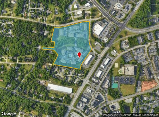 3505 Ramsay St, High Point, NC Parcel Map