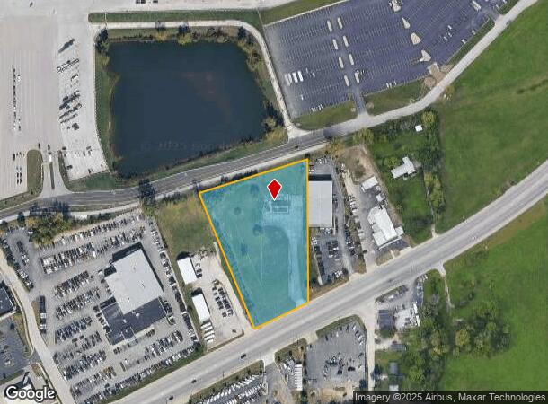 2760 E Main St, Plainfield, IN Parcel Map