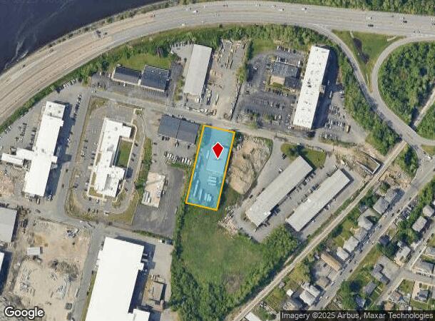  105 Weaver St, Fall River, MA Parcel Map