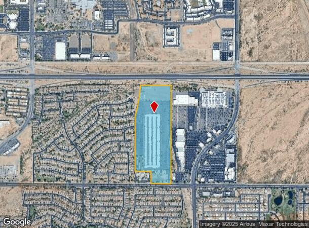  10550 E Baseline Rd, Mesa, AZ Parcel Map
