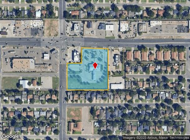  4323 50Th St, Lubbock, TX Parcel Map