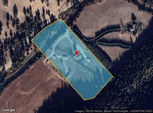 1237 E Fork Rd, Sula, MT Parcel Map