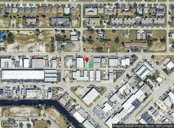  1002 Se 9Th St, Cape Coral, FL Parcel Map