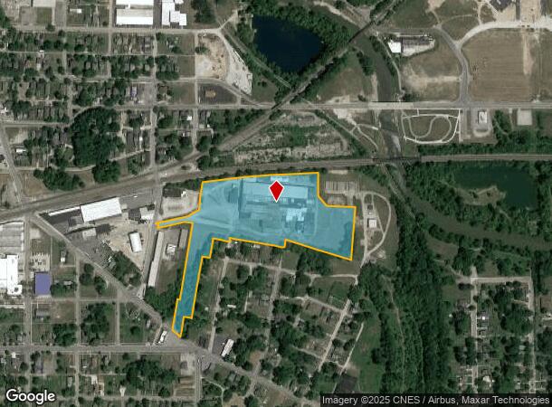  411 S Windsor St, Muncie, IN Parcel Map