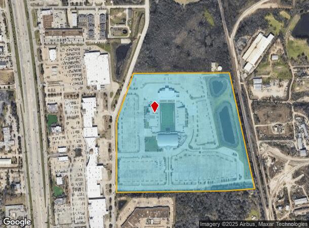 19115 David Memorial Dr, Shenandoah, TX Parcel Map