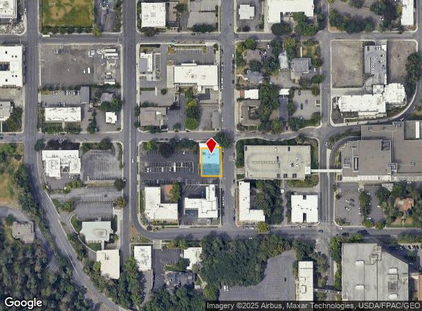  702 S Bernard St, Spokane, WA Parcel Map