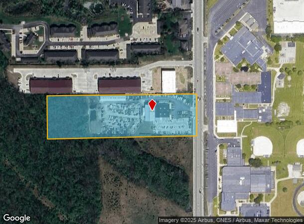 3312 Klondike Rd, West Lafayette, IN Parcel Map