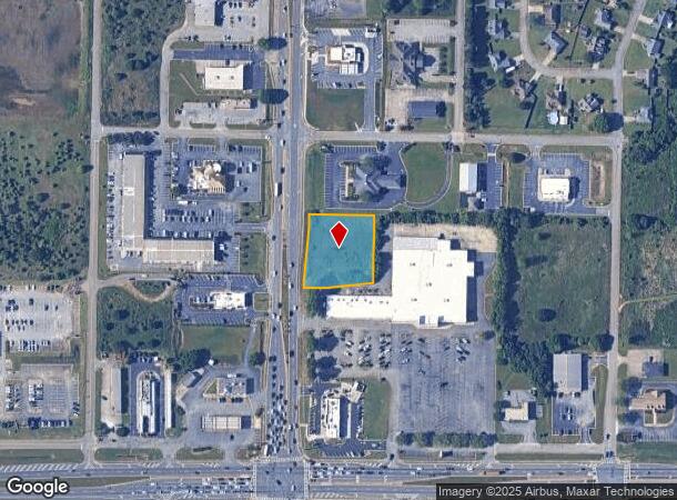 1292 S Houston Lake Rd, Warner Robins, GA Parcel Map