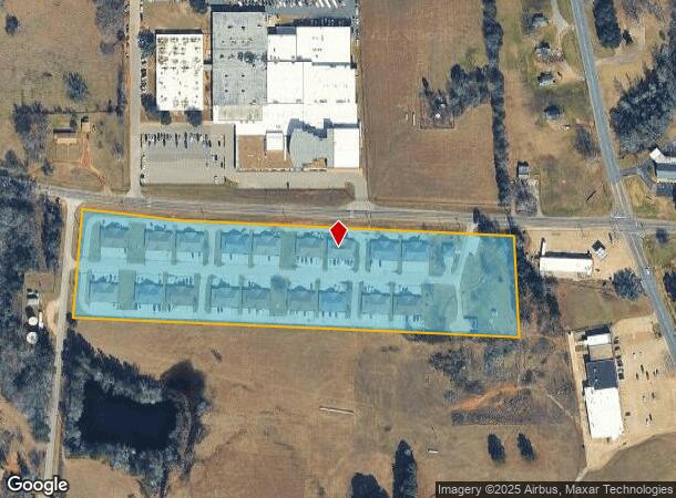 200 Parkview Est, Kilgore, TX Parcel Map