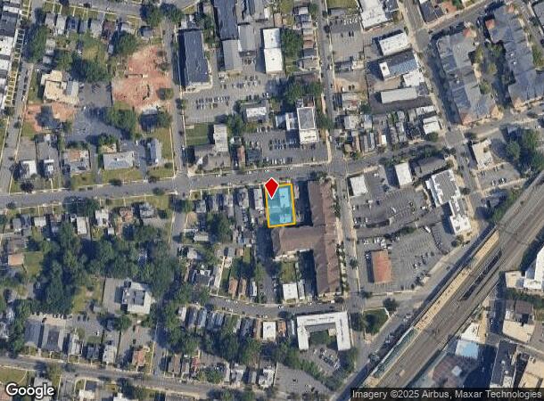132 Elm Ave, Rahway, NJ Parcel Map