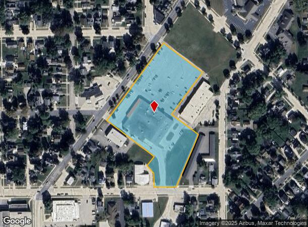 609 N Spring St, Beaver Dam, WI Parcel Map