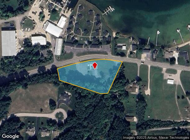 4427 Crescent Beach Rd, Onekama, MI Parcel Map