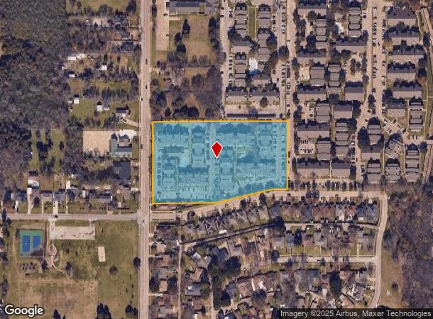  2808 N Saint Augustine Dr, Dallas, TX Parcel Map