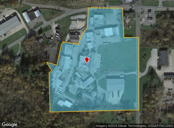  12375 Kinsman Rd, Newbury, OH Parcel Map