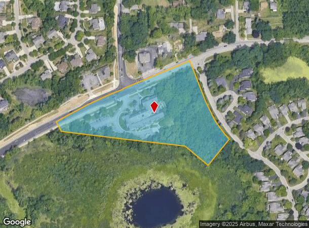  7005 Pontiac Trl, West Bloomfield, MI Parcel Map