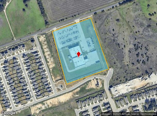 203 Heritage Grove Rd, Leander, TX Parcel Map