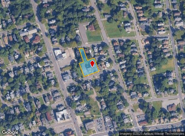  105 Beard East To Borden Ave, Syracuse, NY Parcel Map