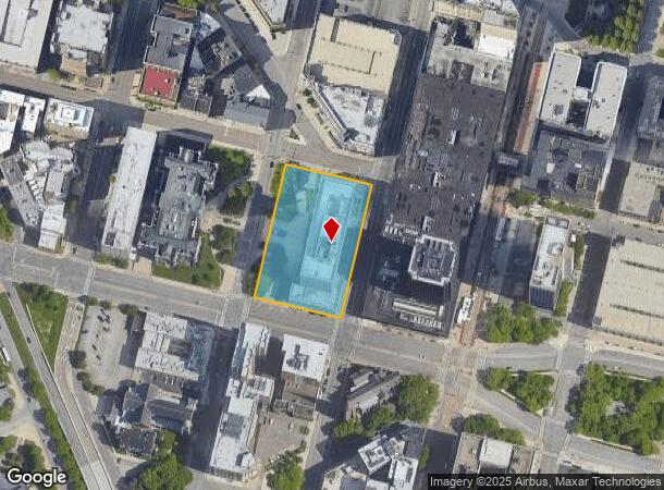  95 Franklin St, Buffalo, NY Parcel Map