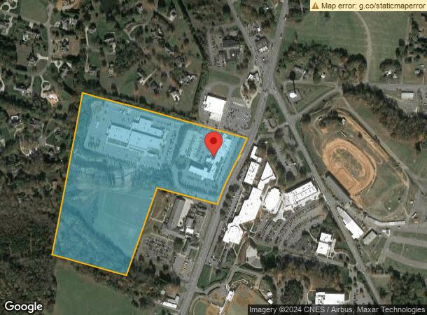  130 S Post Rd, Shelby, NC Parcel Map