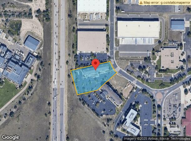  1530 N Newport Rd, Colorado Springs, CO Parcel Map