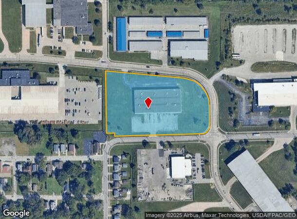  4560 Johnston Pky, Cleveland, OH Parcel Map