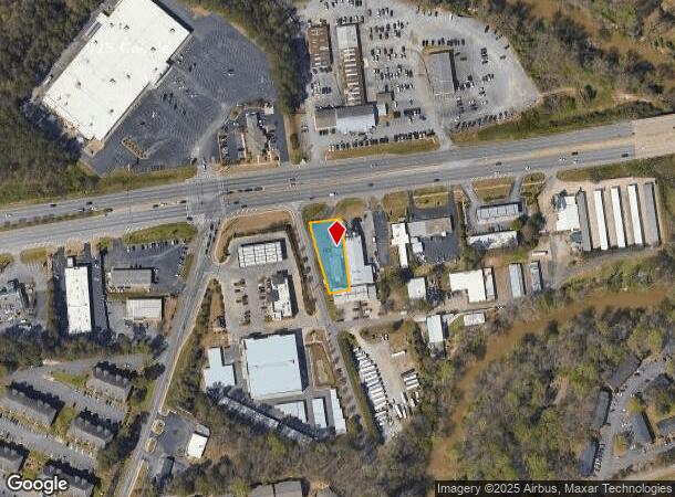  2597 Atlanta Hwy, Athens, GA Parcel Map