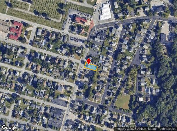 1554 Cranston St, Cranston, RI Parcel Map