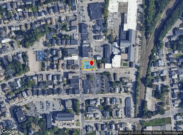  723 Broad St, Central Falls, RI Parcel Map