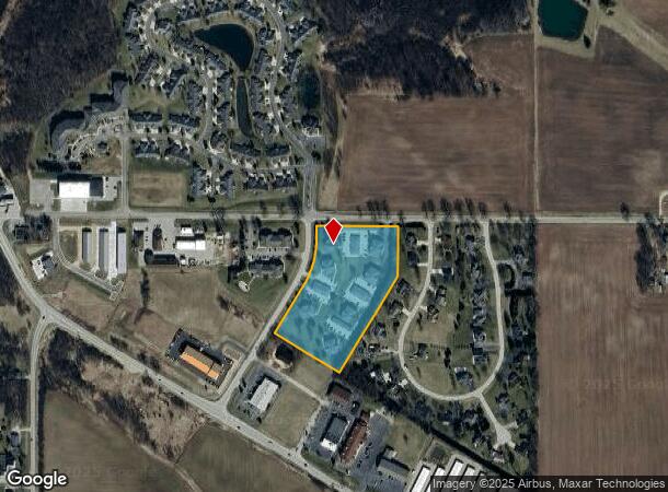 3493 Edgewater Ct, Delavan, WI Parcel Map