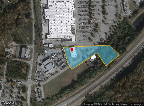  320 Walmart Way, Eastanollee, GA Parcel Map