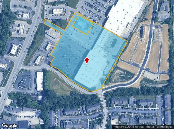  905 N Green St, Brownsburg, IN Parcel Map