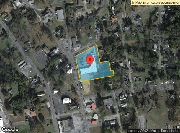  411 E East St N, Talladega, AL Parcel Map