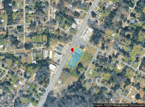  1310 Jefferson Davis Hwy, Camden, SC Parcel Map