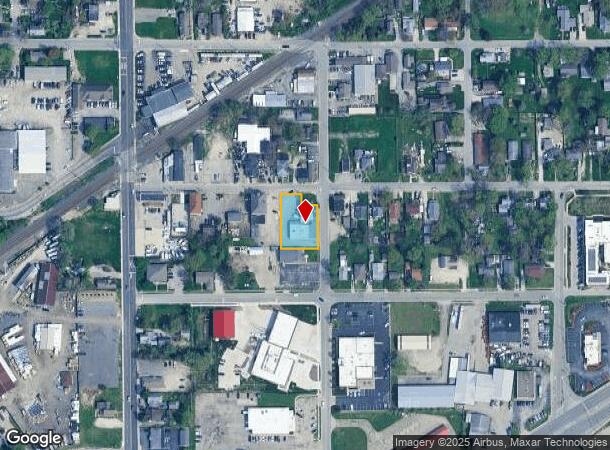 8051 E 46Th St, Indianapolis, IN Parcel Map