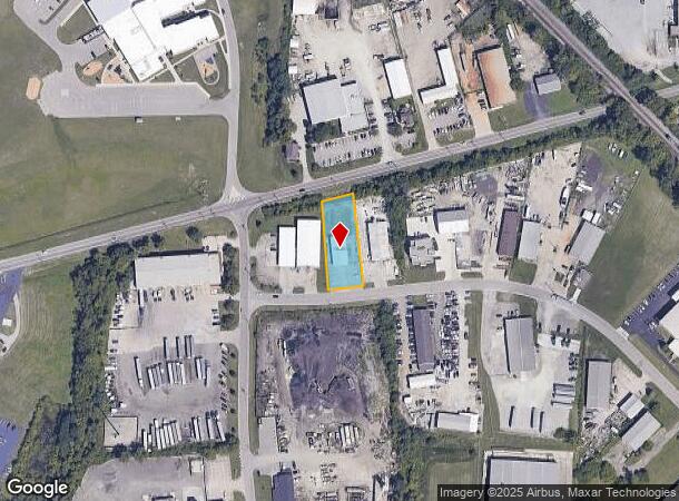  3289 Homeward Way, Fairfield, OH Parcel Map