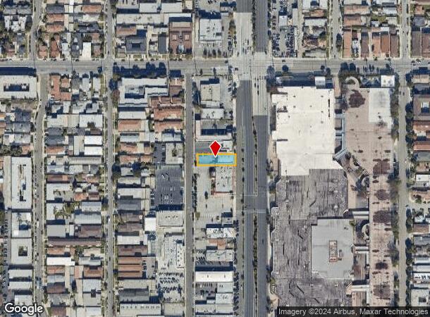  12119-12129 Hawthorne Blvd, Hawthorne, CA Parcel Map