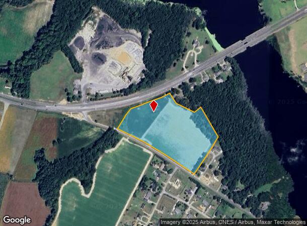  2522 Sr, Princeton, NC Parcel Map