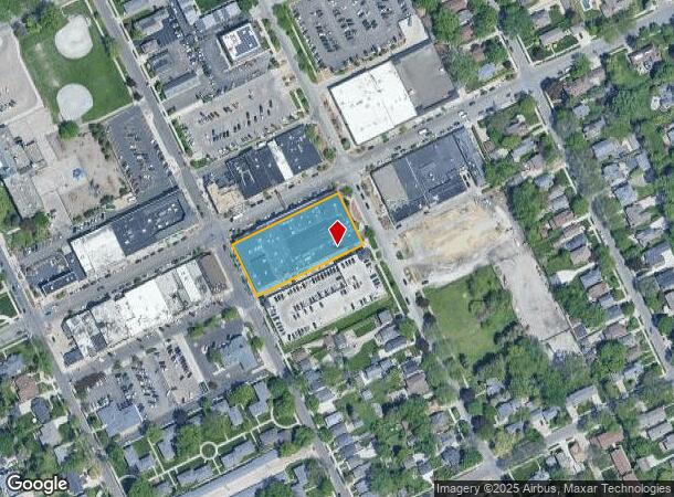 17000 Kercheval Ave, Grosse Pointe, MI Parcel Map