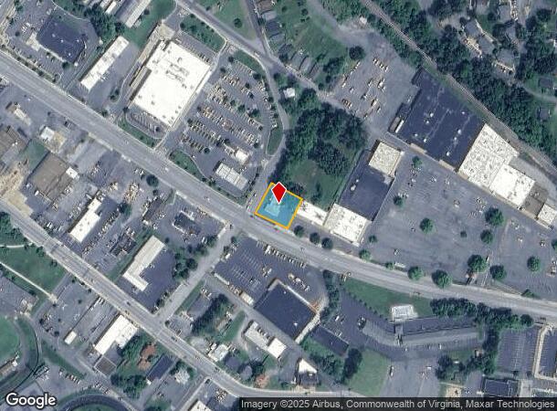  1035 W Broad St, Waynesboro, VA Parcel Map