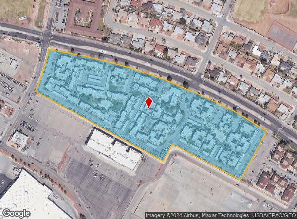  7900 Viscount Blvd, El Paso, TX Parcel Map