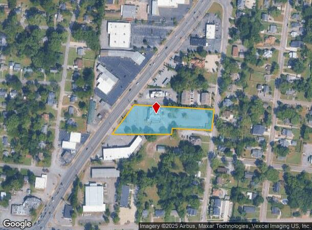  1006 Memorial Blvd, Murfreesboro, TN Parcel Map