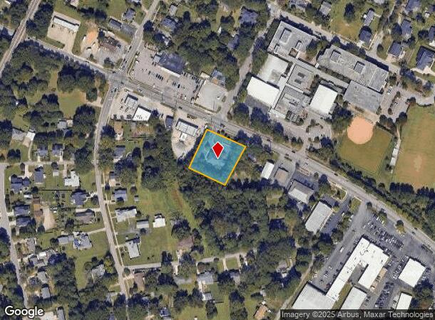 402 E Williams St, Apex, NC Parcel Map